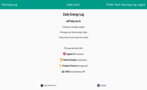 Energy log